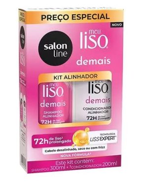 KIT SALON LINE MEU LISO DEMAIS