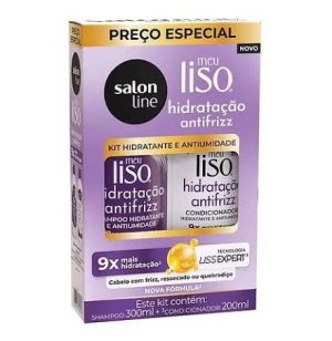 KIT SALON LINE MEU LISO HIDRATAÇÃO ANTIFRIZZ