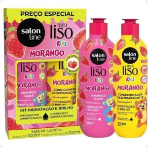 KIT SALON LINE MEU LISO MORANGO