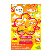 KIT SALON LINE XEROSA BAUNILHA DOCE