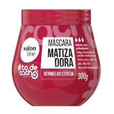 MASCARA MATIZADORA SALON LINE VERMELHO CEREJA