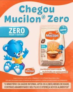 MUCILON 5 CEREAIS ZERO AÇUCAR 360G