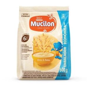 MUCILON ARROZ E AVEIA 600G