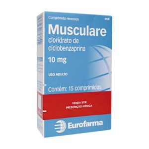 MUSCULARE 10MG CX 15 COMP REV