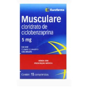 MUSCULARE 5MG CX 15 COMP REV