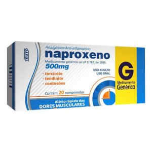 NAPROXENO 500MG C/20 COMP. TEUTO