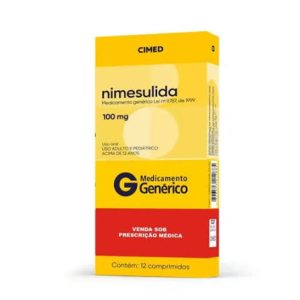 NIMESULIDA 100MG CIMED