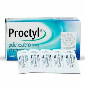 PROCTYL SUPOSITÓRIO 15 UNID.