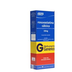 ROSUVASTATINA 10MG TEUTO