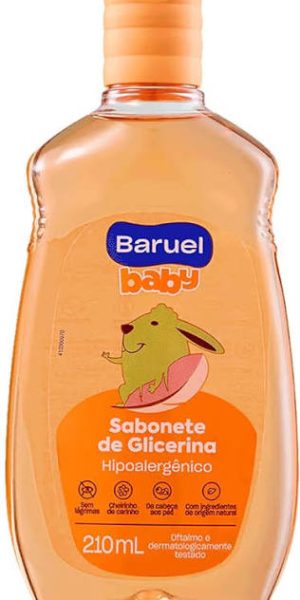 SABONETE BARUEL BABY 210ML COM GLICERINA