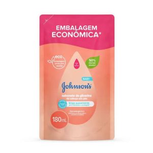 SABONETE LIQUIDO JOHNSON BABY 180ML REFIL DA CABEÇA AOS PÉS