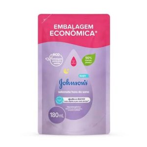 SABONETE LIQUIDO JOHNSON BABY 180ML REFIL HORA DO SONO