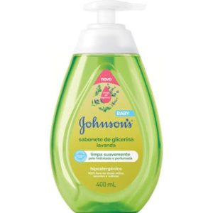 SABONETE LIQUIDO JOHNSON BABY 400ML LAVANDA