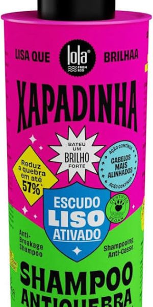 SHAMPOO ANTIQUEBRA ESCUDO LISA ATIVADO XAPADINHA LOLA 250ML