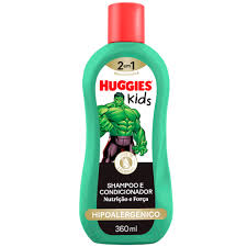 SH e COND HUGGIES KIDS NUTRIÇÃO E FORÇA