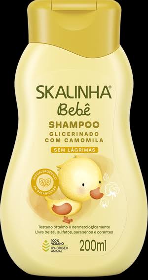 SHAMPOO SHALINHA BEBÊ CAMOMILA 200ML