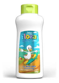 TALCO FLORA NENEN 180G ALOE VERA