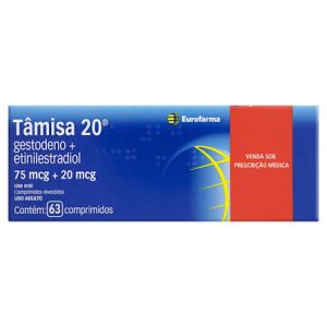 TAMISA 20 CARTELA COM 21 COMPRIMIDOS