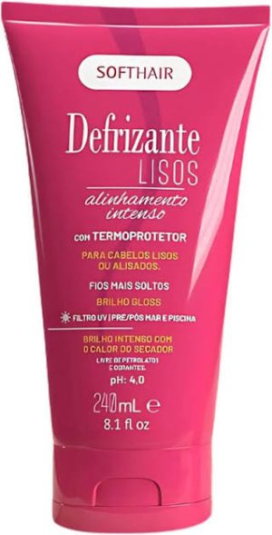 DEFRIZANTE SOFTHAIR 240ML LISOS ALINHAMENTO INTENSO