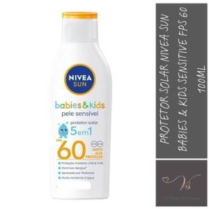 PROTETOR SOLAR NIVEA BABIES E KIDS FPS 60 100ML